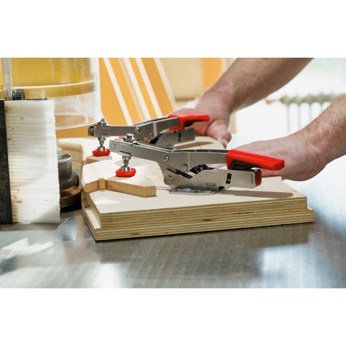Bessey Waagrechtspanner mit offenem Arm und waagrechter Grundplatte STC-HH