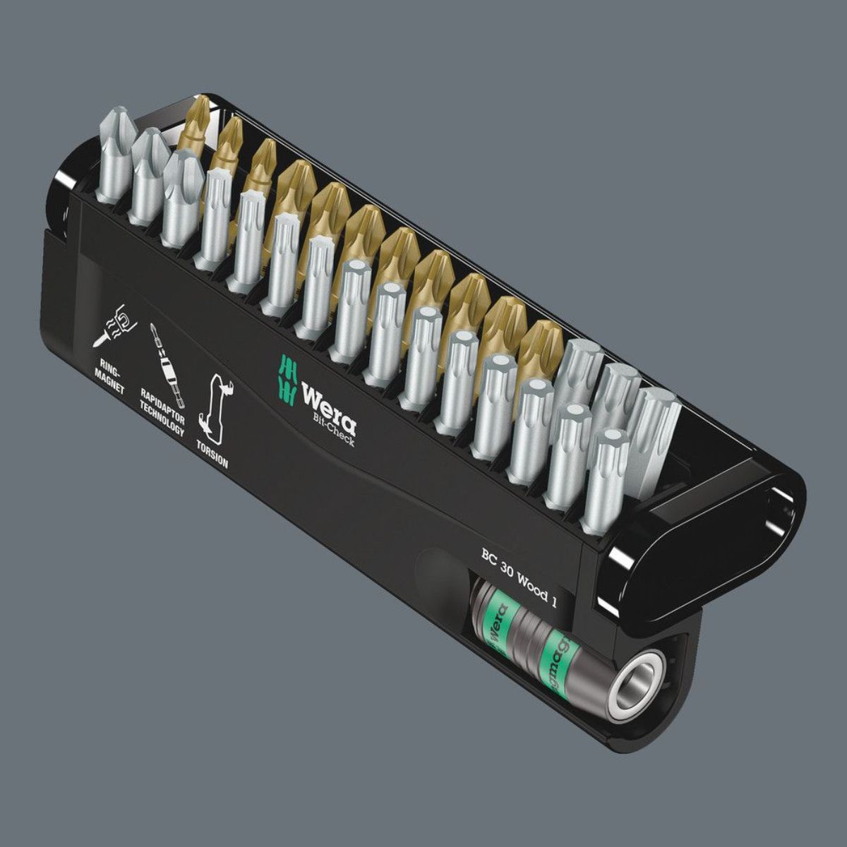 Wera Bit-Check 30 Wood 1, 30-teilig