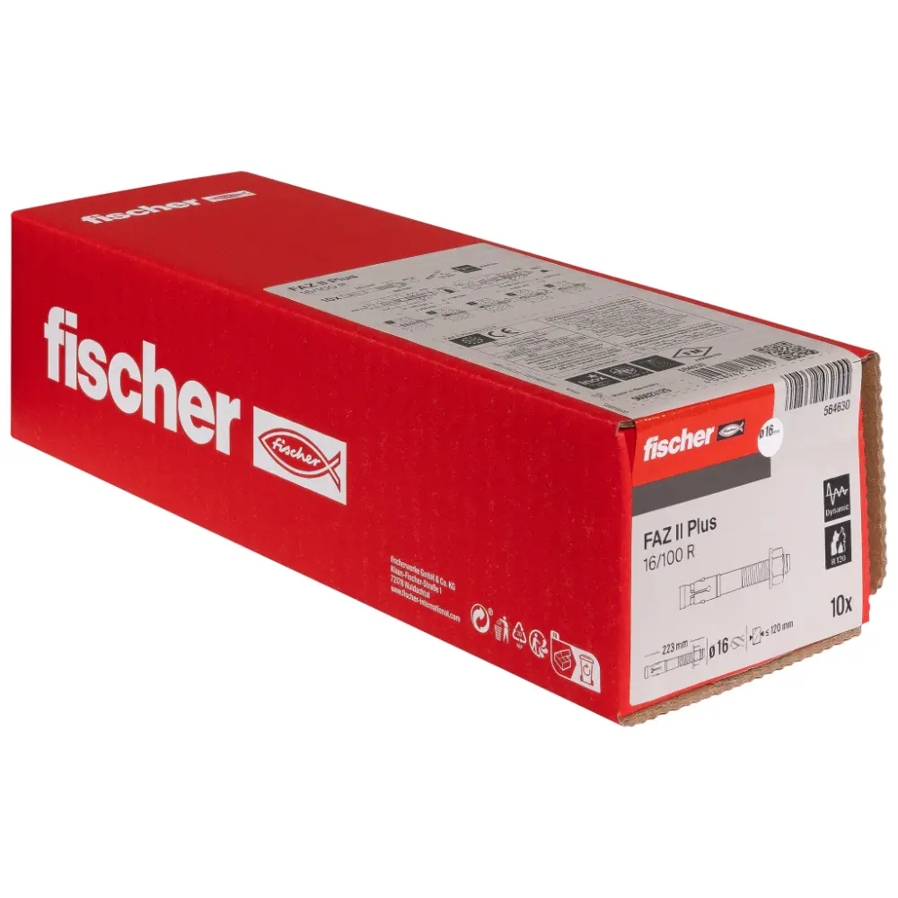 Fischer Bolzenanker FAZ II Plus 16/100 R rostfrei