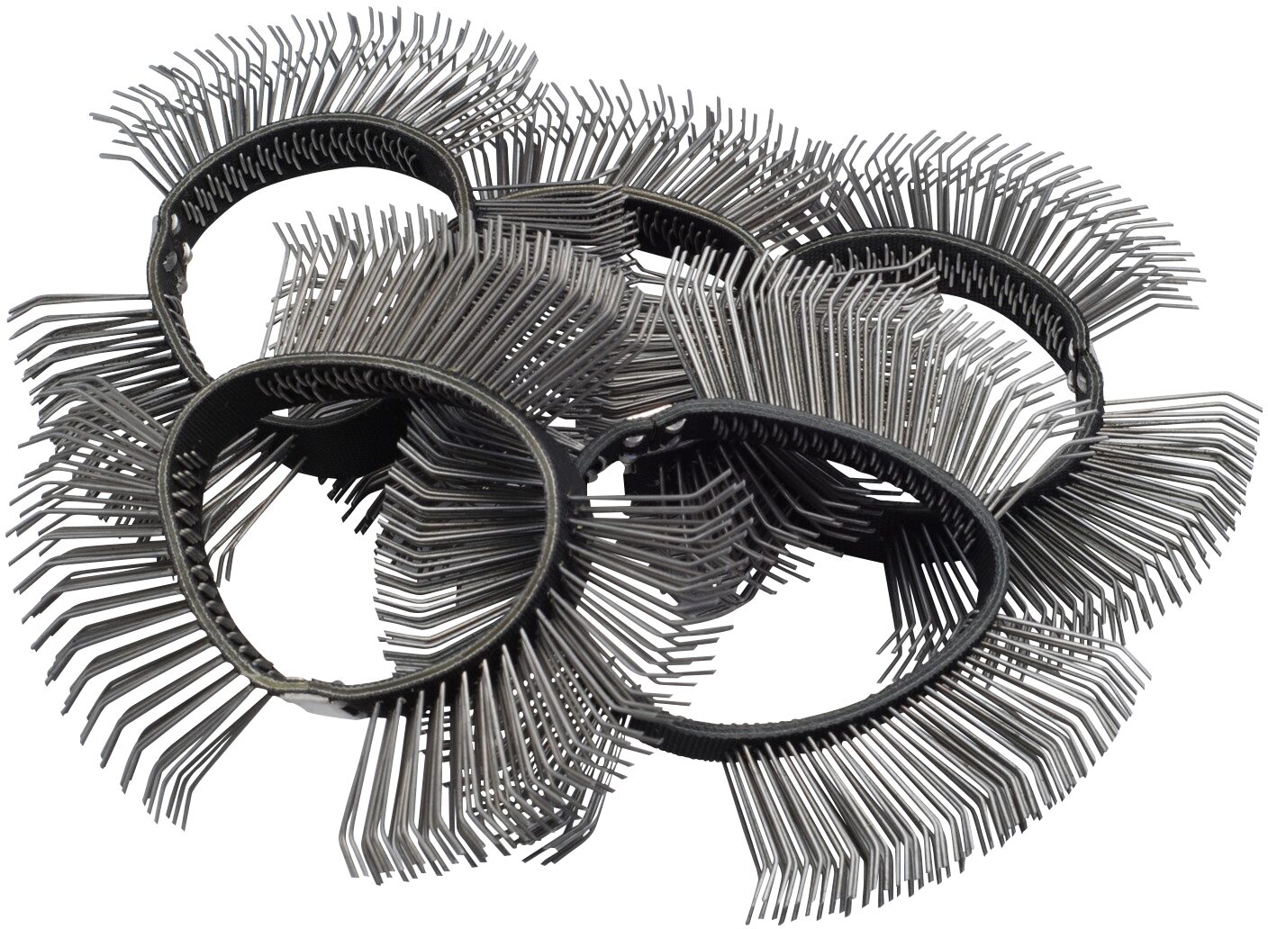 HAZET Bürstenband, 11 mm breit, grob, gebogene Spitzen 