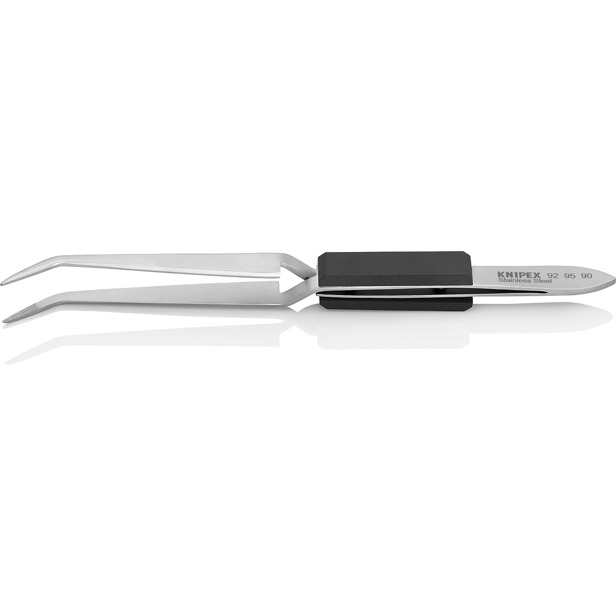 KNIPEX Universalkreuzpinzette Edelstahl angewinkelt