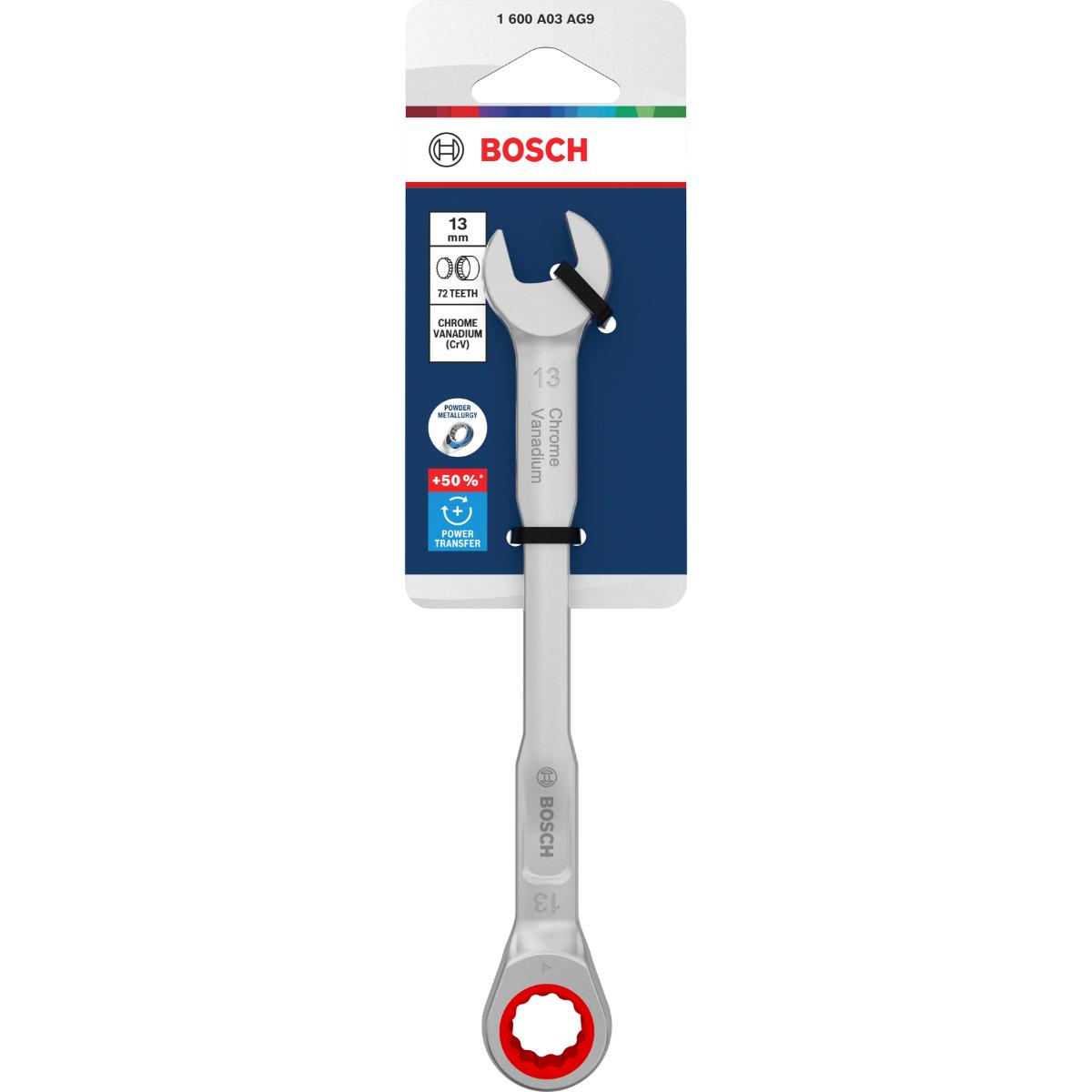 Bosch Ratschen-Ring-Maulschlüssel 13 mm