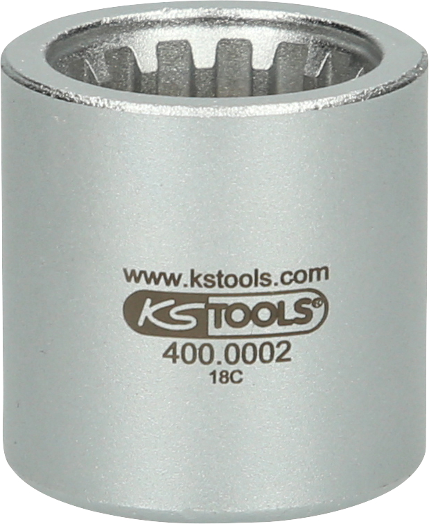 KS Tools 1/2" Spezial Stecknuss mit Sonderprofil, matt, 30 mm