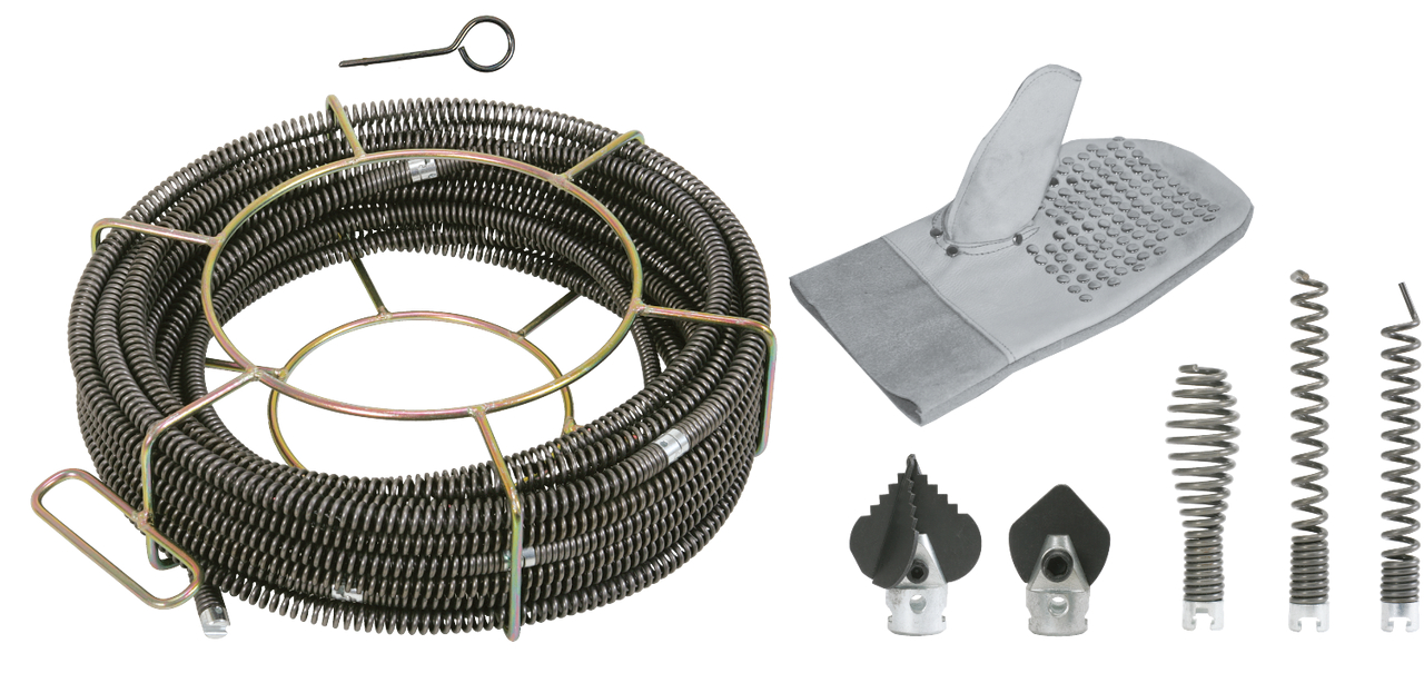 KS Tools Kanal- und Rohrreinigungs-Werkzeug-Satz Ø 16mm, 13-tlg