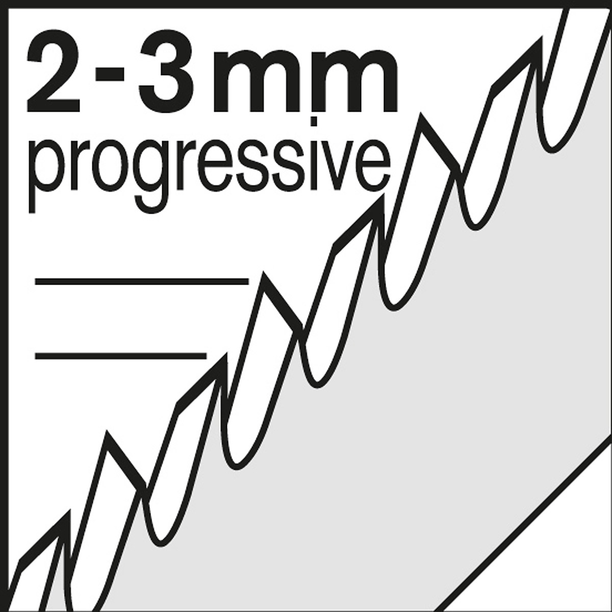 Bosch Stichsägeblatt U 234 X Progressor for Wood, 3er-Pack