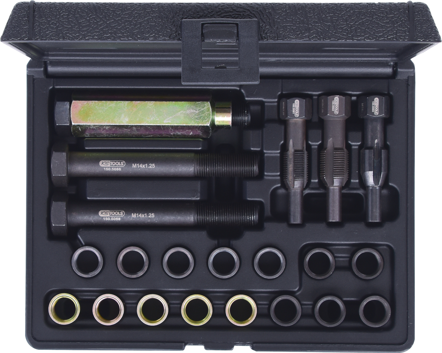KS Tools THREADfix Reparatur-Satz M14x1,25 f.Zündkerzen,21-tlg