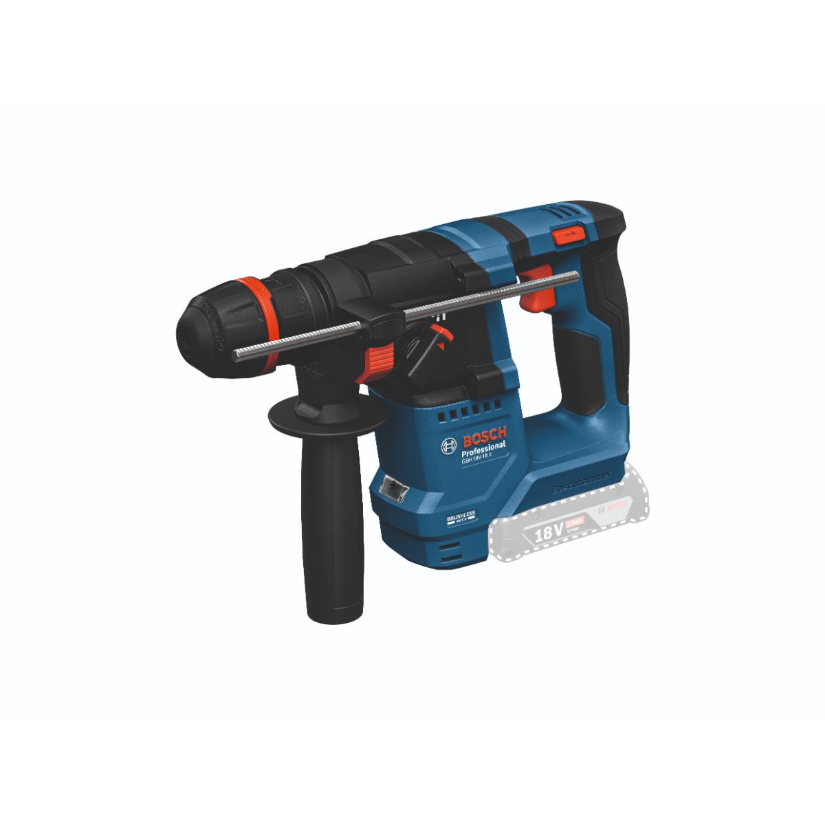 Bosch Akku-Bohrhammer mit ONECHUCK GBH 18V-18 X