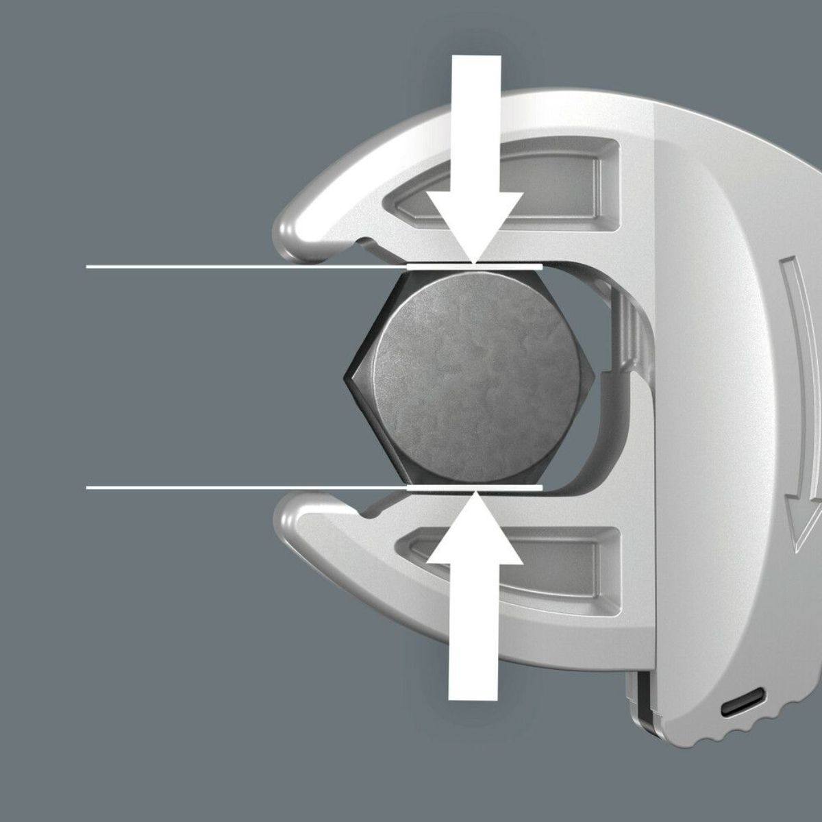 Wera 6004 Joker VDE M VDE-isolierter, selbstjustierender Maulschlüssel
