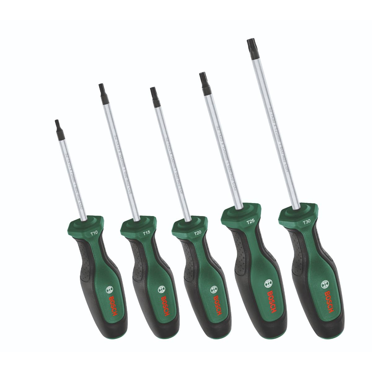 Bosch Torx-Schraubendreher 5-teiliges Set