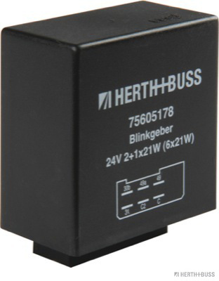 HERTH&BUSS Blinkgeber, 24 V, 6 pins, elektronisch