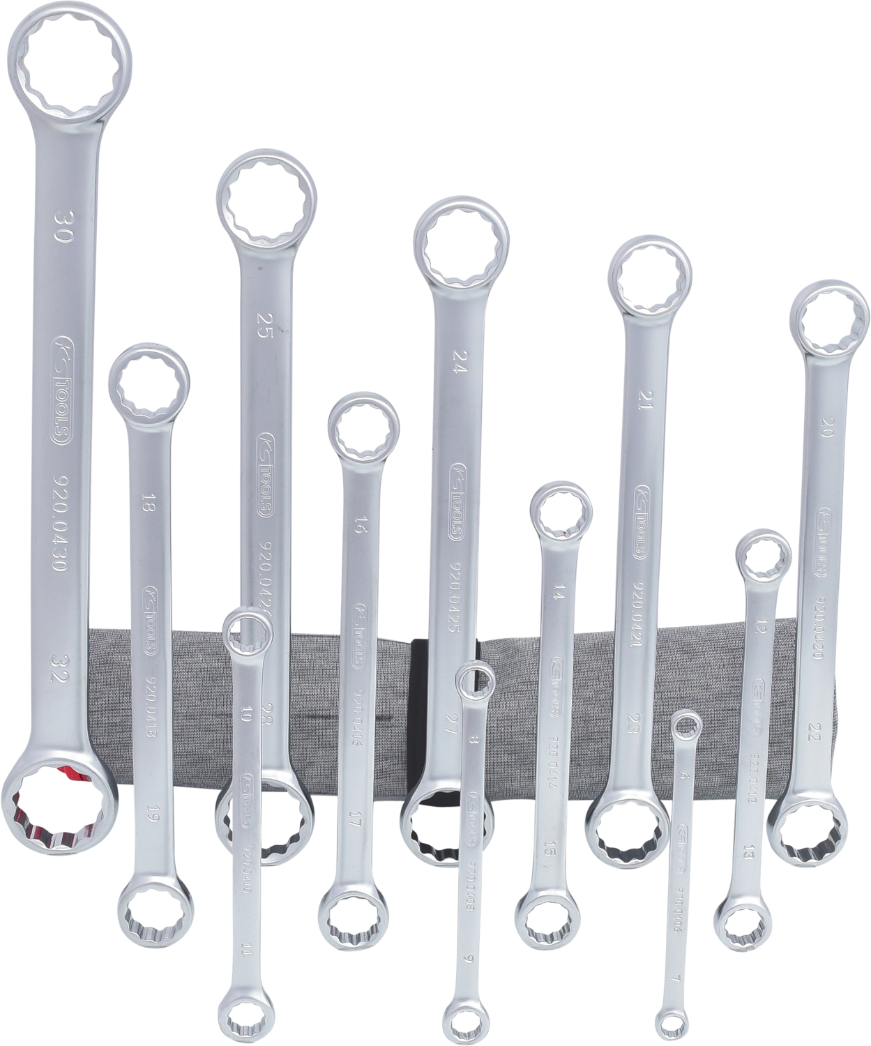 KS Tools ULTIMATEplus Doppel-Ringschlüssel-Satz, gerade, 12-tlg