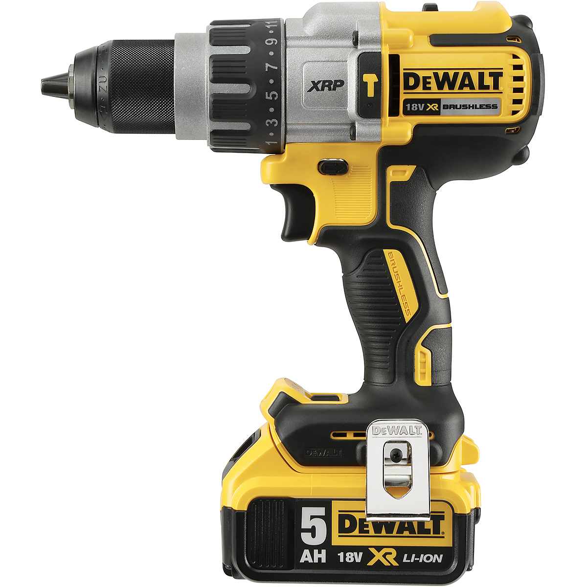DEWALT Akku 3-Gang-Schlagbohrschrauber 18V + 2 Akku + Schnellladegerät