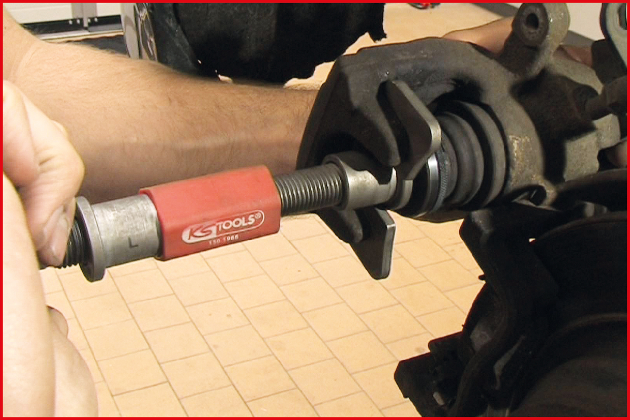 KS Tools Universal Bremskolben-Rückstell-Werkzeug-Satz, 4-tlg