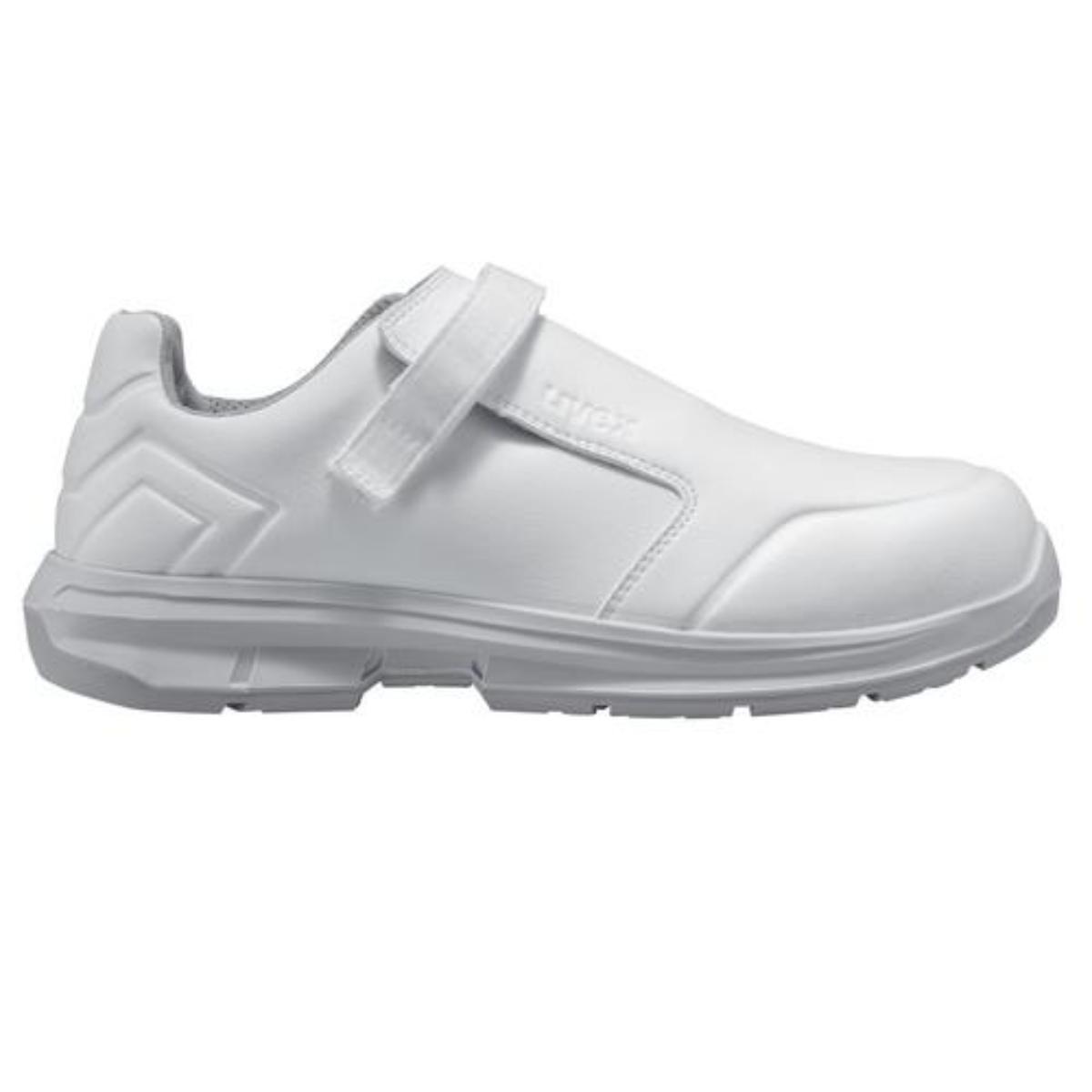uvex 1 sport white Sicherheitsschuh S2 Halbschuh Slipper mit Klettriemen