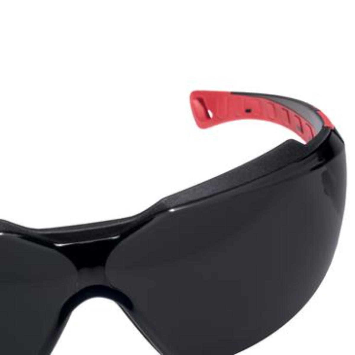 uvex Bügelbrille pheos cx2 Infrarotschutz 5,0 schwarz, rot