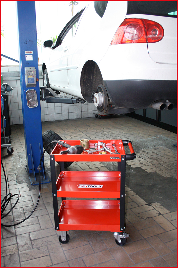 KS Tools ECOline Werkstatt-Servicewagen, H850xB680xT425mm