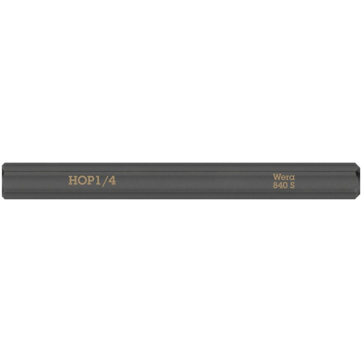 Wera 840 S Hex-Plus Innensechskant Bits für Schlagschraubendreher, zöllig