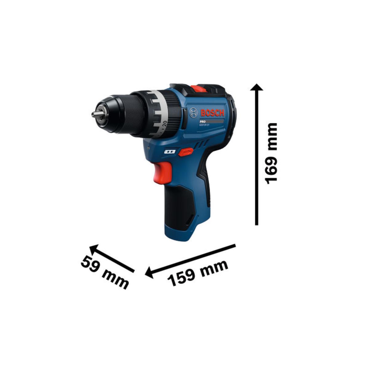 Bosch Akku-Schlagbohrschrauber GSB12V-31