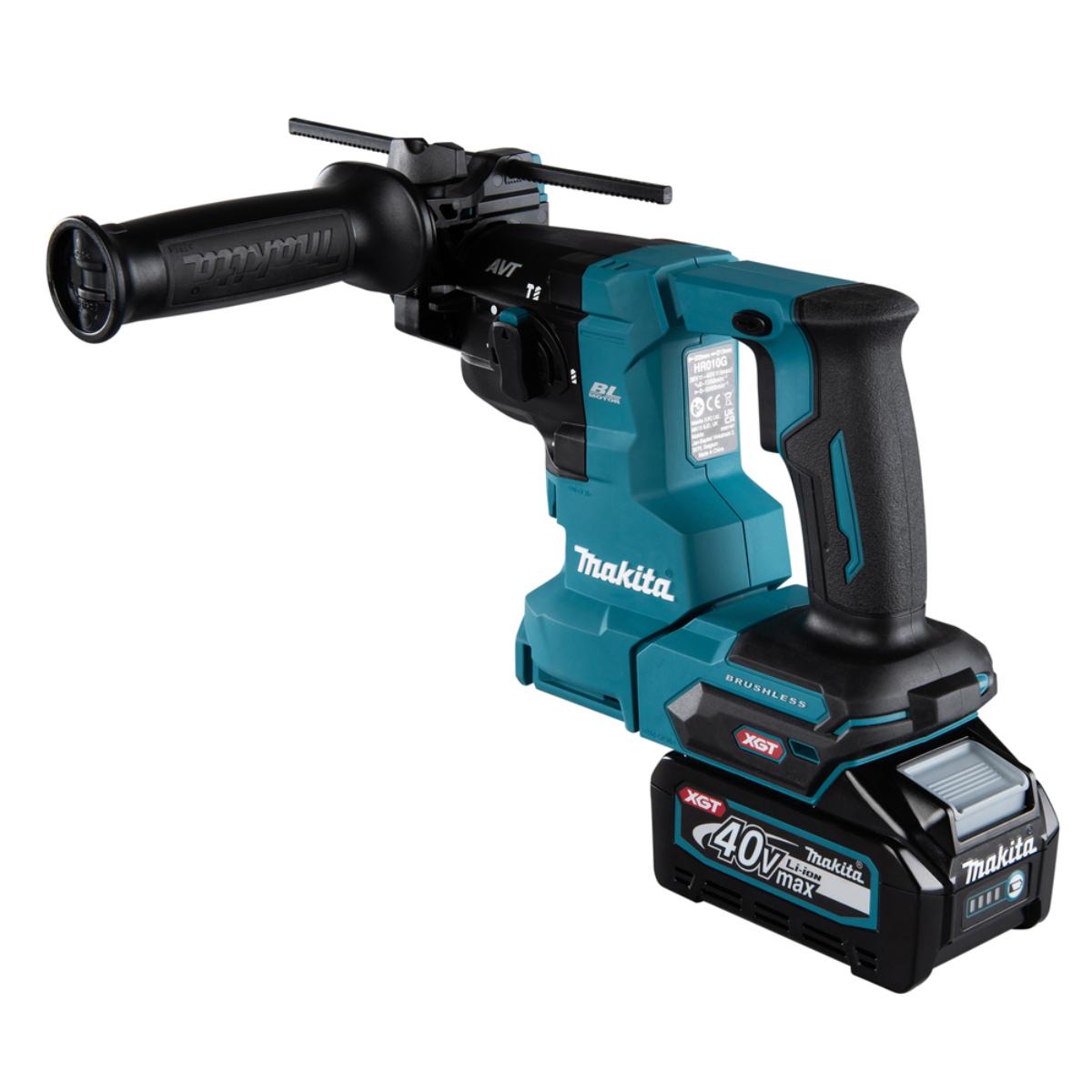 Makita Akku-Kombihammer 40V max. - SDS-PLUS - 2,1 J - 20 mm - HR010GD201