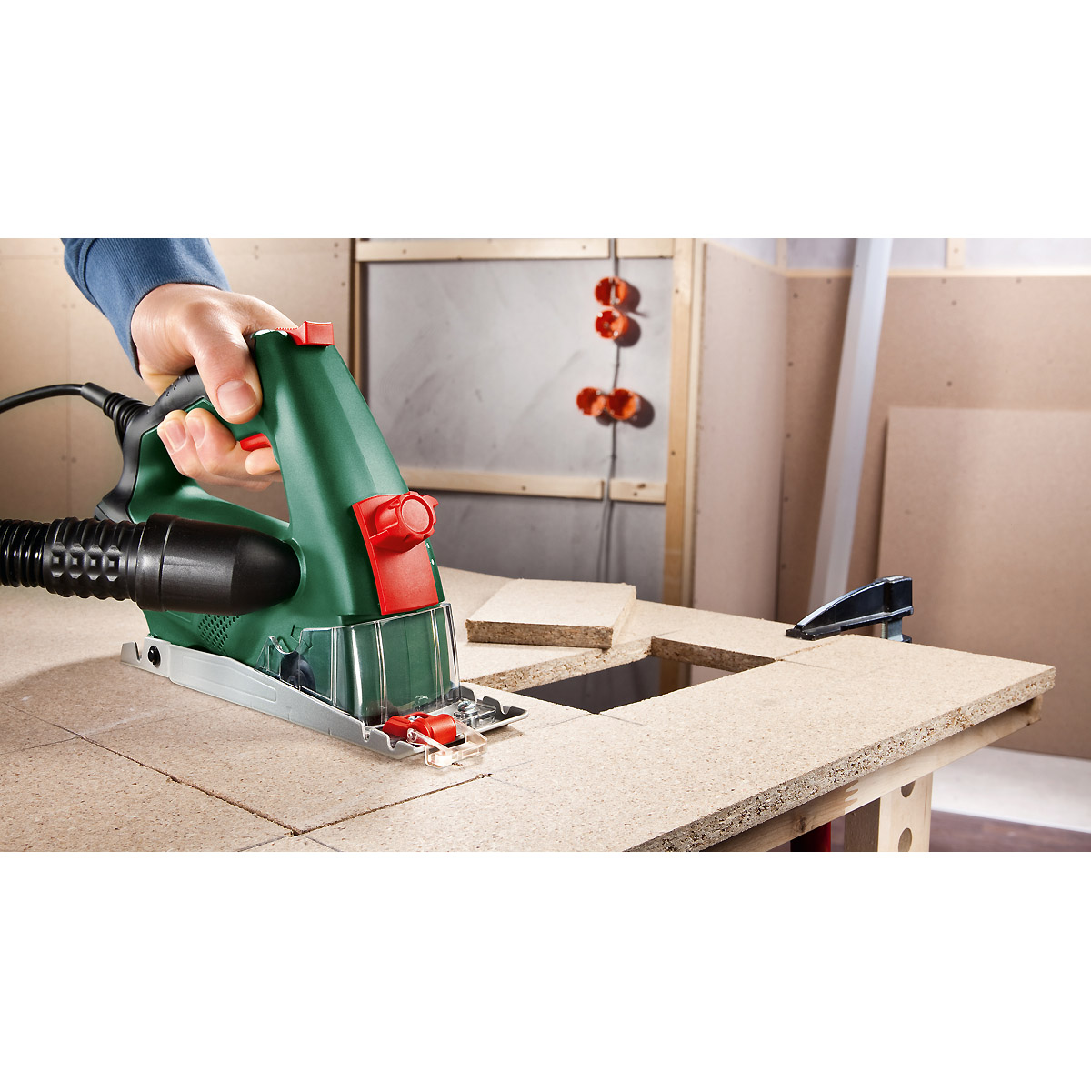 Bosch Mini-Handkreissäge PKS 16 Multi