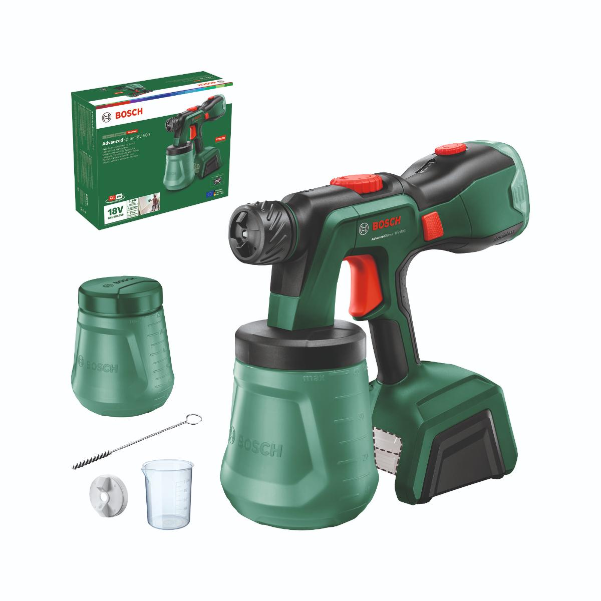 Bosch Feinsprühsystem AdvancedSpray 18V-500 Reinigungsbürste