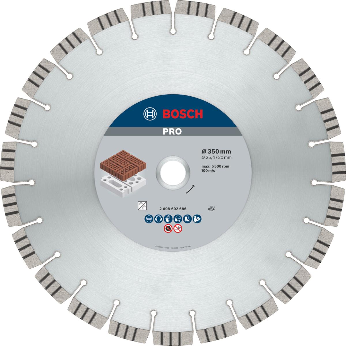 Bosch PRO Diamanttrennscheibe Best for Abrasive. Für Tischsägen