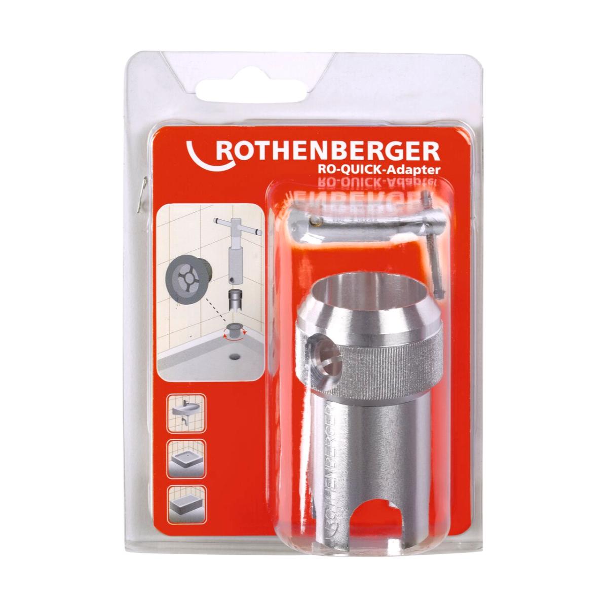 Rothenberger Badewannenadapter für RO - QUICK, 70414