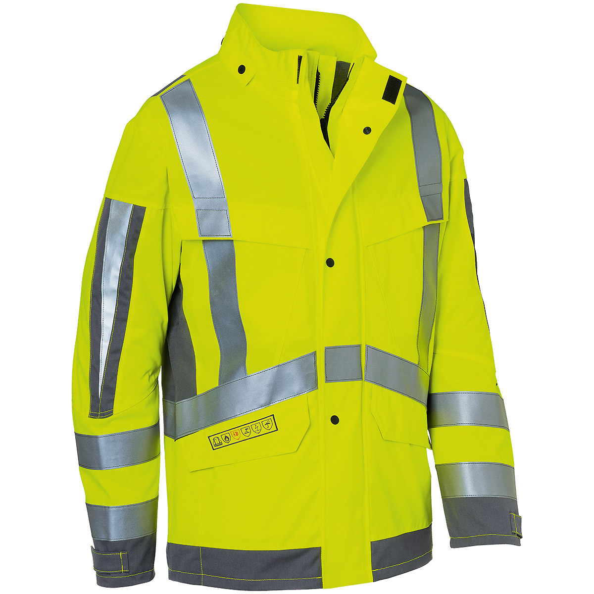 KÜBLER PROTECTIQ HIGH VIS Wetterjacke arc2 PSA 3