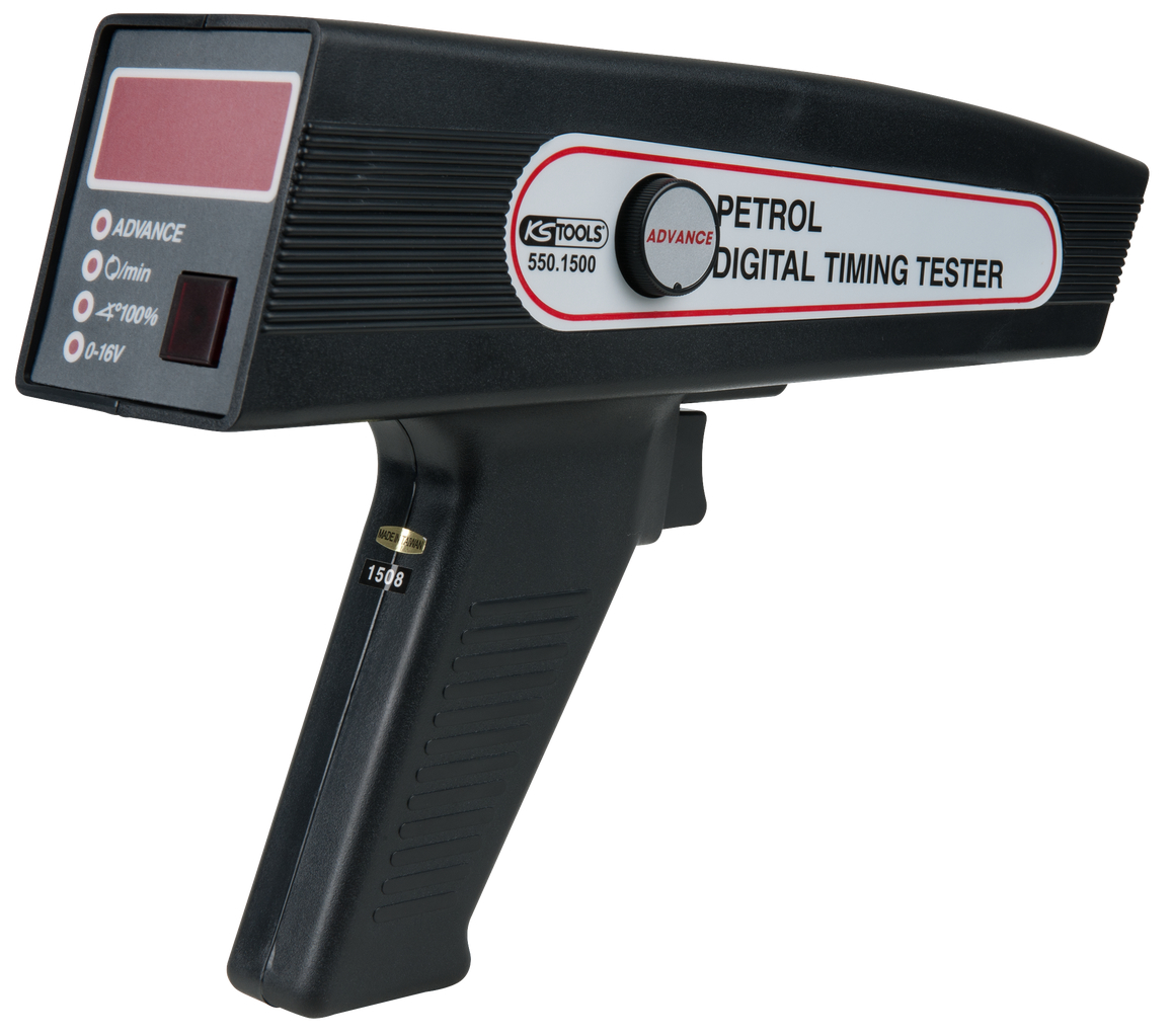 KS Tools Digitale Zündzeitpunktpistole (Stroboskop) mit LED-Anzeige