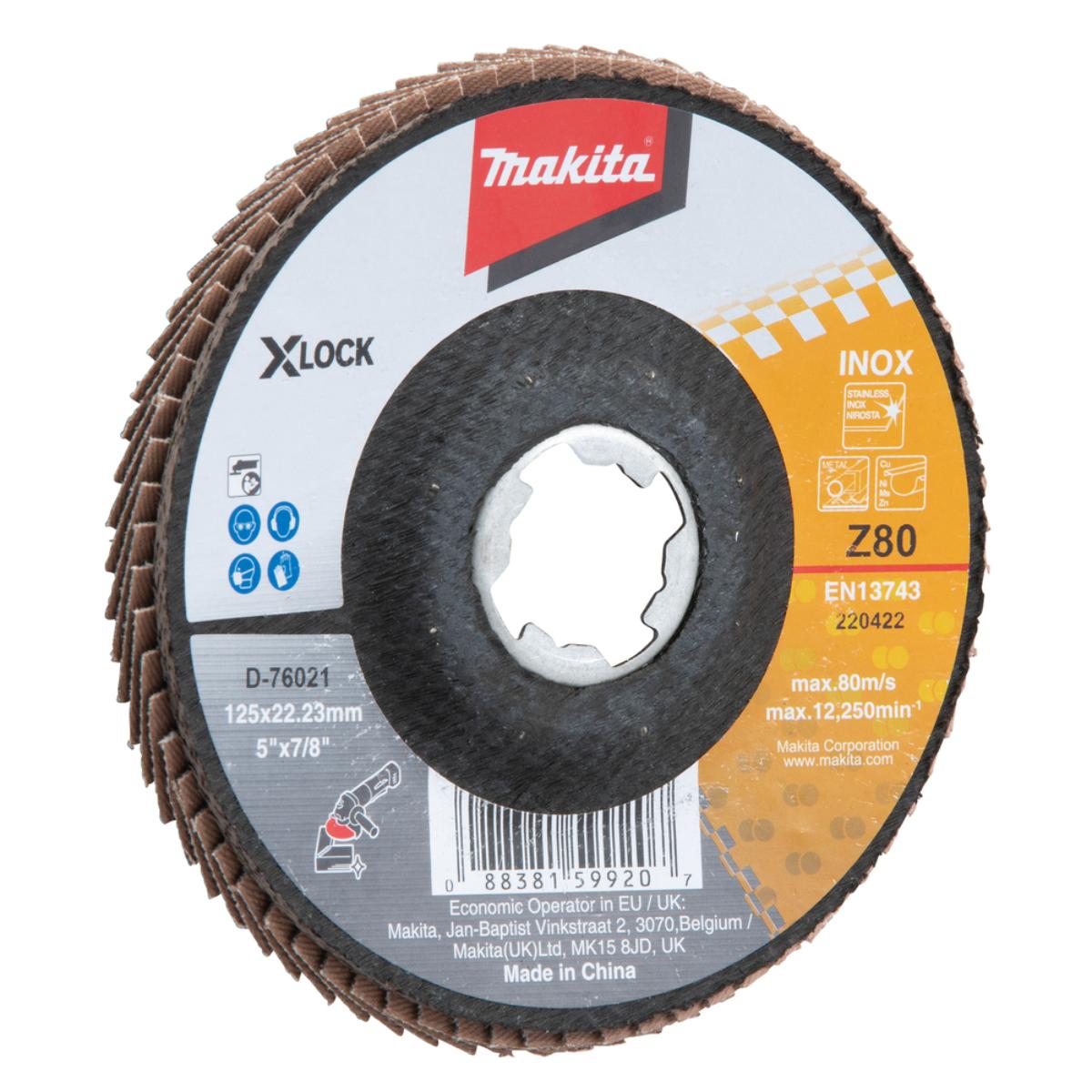 Makita Fächerscheibe X-LOCK 125mm