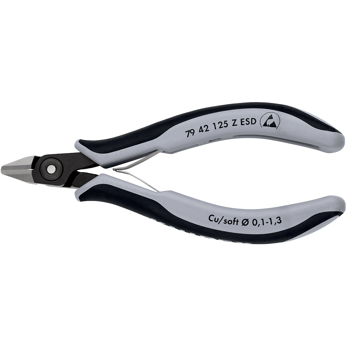 KNIPEX Präzisions-Elektronik-Seitenschneider ESD