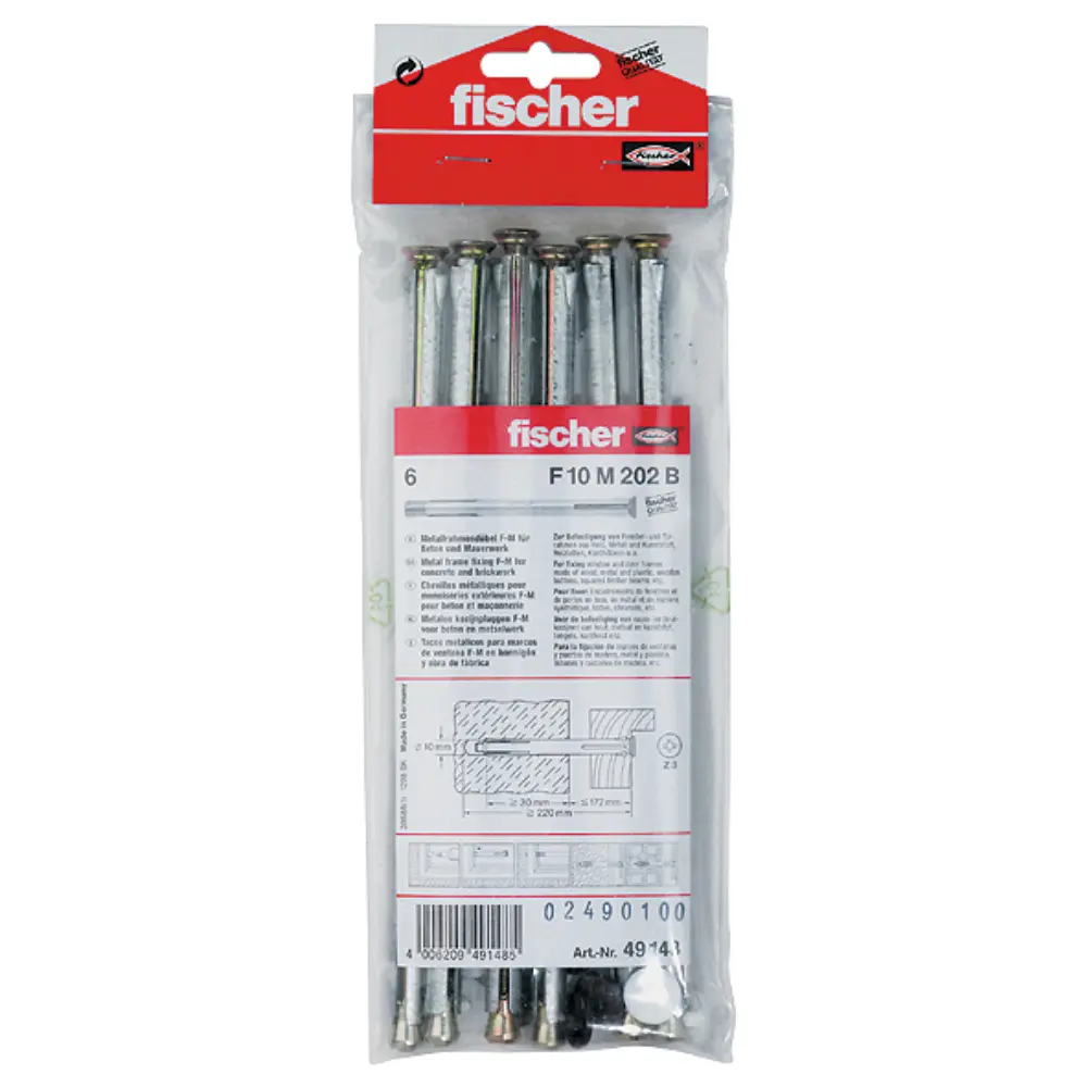 Fischer Fensterrahmendübel F 10 M 202 B (6)