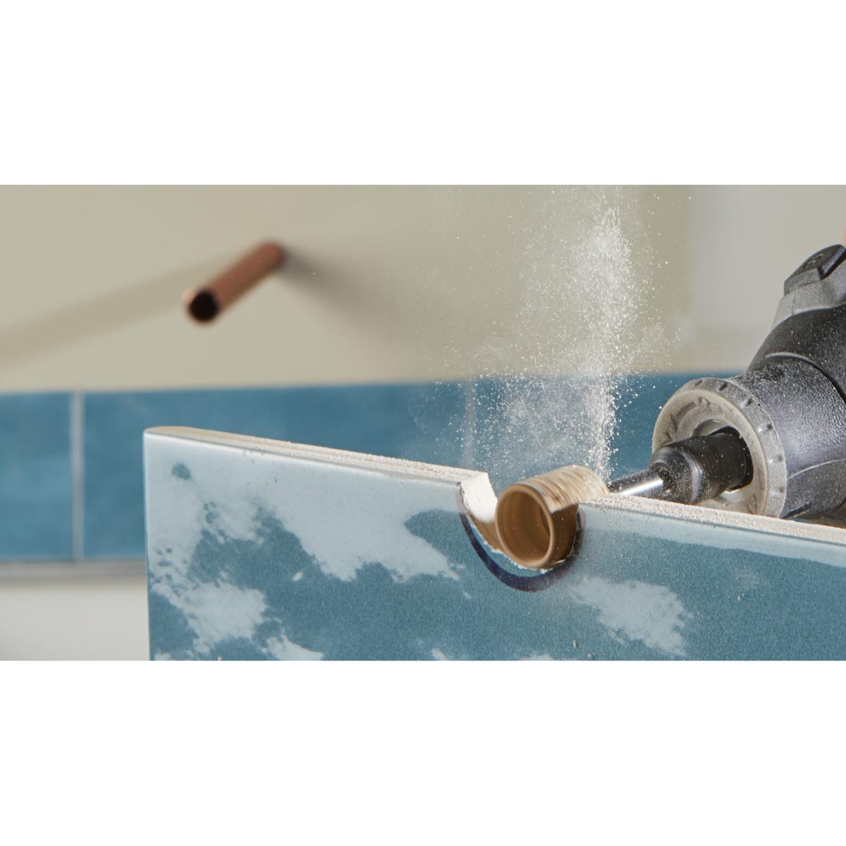 DREMEL 408DM MAX Schleifband und Lochbohrer