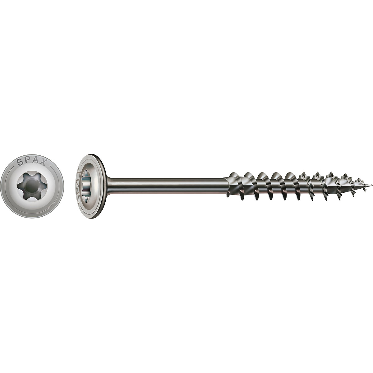 SPAX A2 Tellerkopf T-Star Plus T40 Teilgewinde 4Cut, 50 Stück