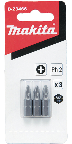 Makita Bit T27, 3 Stück - T27 - 25 mm - B-23634