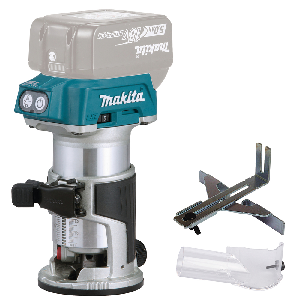 Makita Akku-Multifunktionsfräse 18V LXT  - DRT50Z