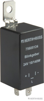 HERTH&BUSS Blinkgeber, 24 V, 3 pins, elektronisch