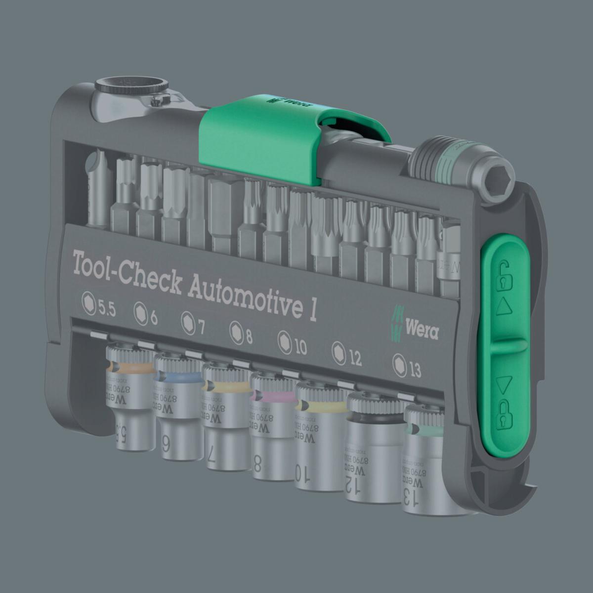 Wera Tool-Check Automotive 1, 38-teiliges Set