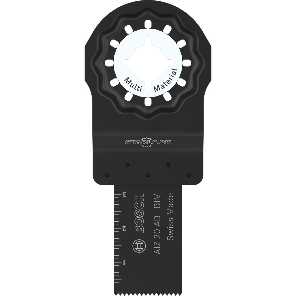 Bosch AIZ 20 AB Multi Material Tauchsägeblatt, Starlock, 20 x 30 mm, 5-Stück