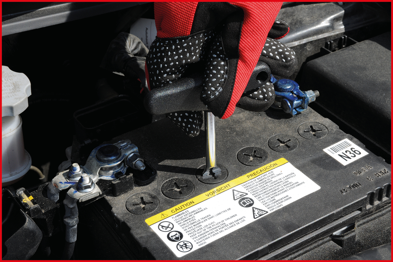 KS Tools Batteriestopfen-Dreher mit T-Griff