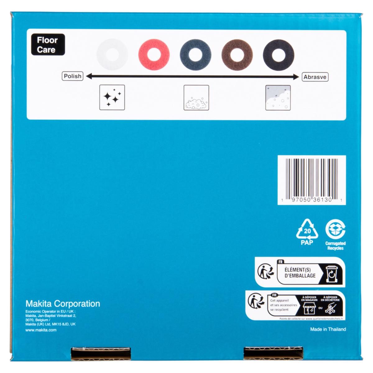 Makita Polierscheibe weiß soft, fein