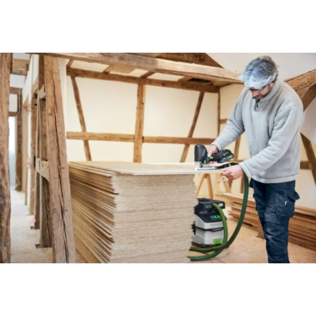Festool Akku-Pendelstichsäge PSC 500 EB-Basic-Set