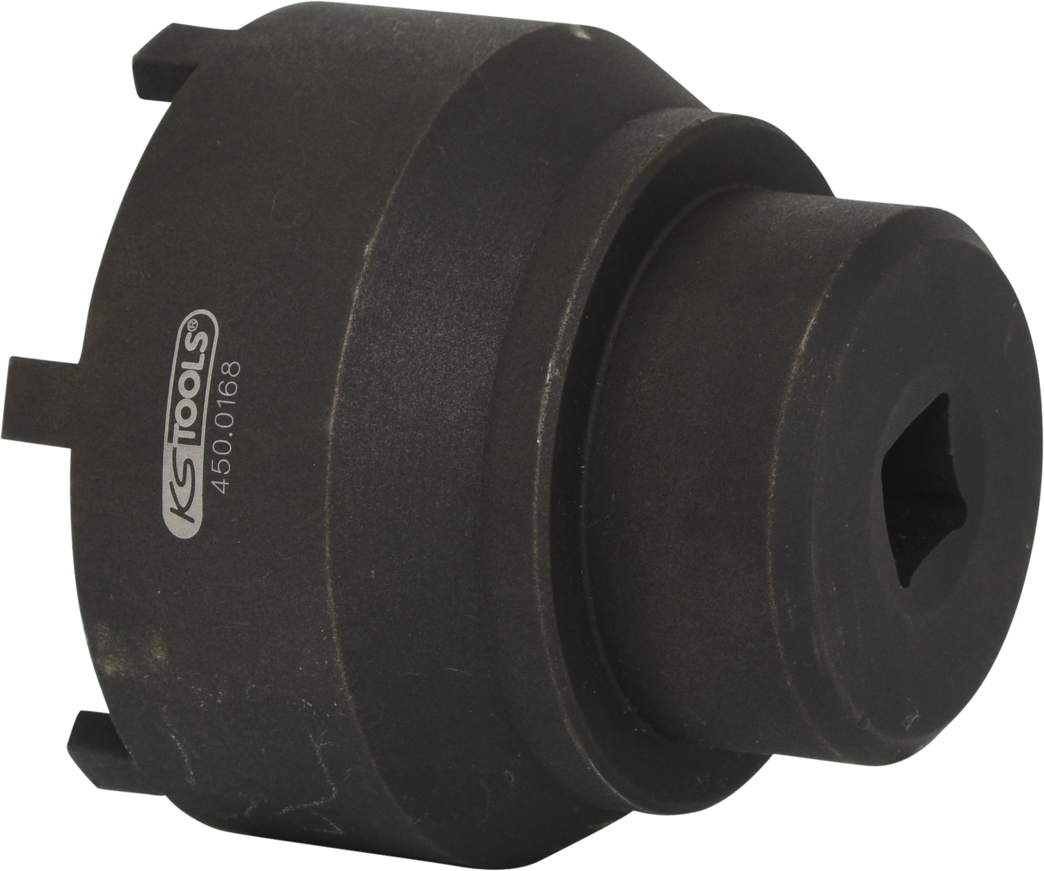 KS Tools 3/4" Nutmuttern-Schlüssel mit 6 Zapfen für Mercedes und MAN, 95-115mm