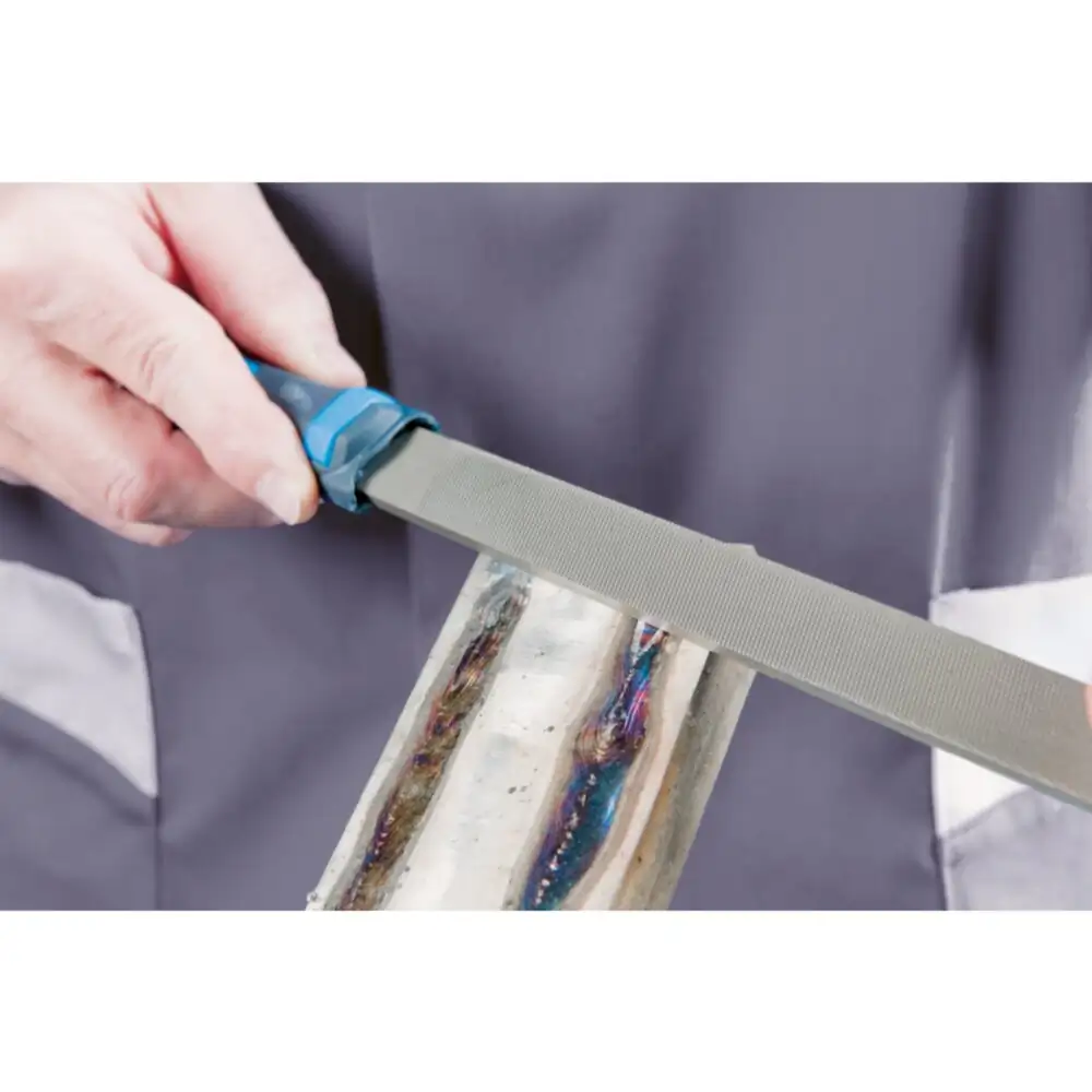 PFERD TOOLS Werkstattfeile mit Heft Flachstumpf