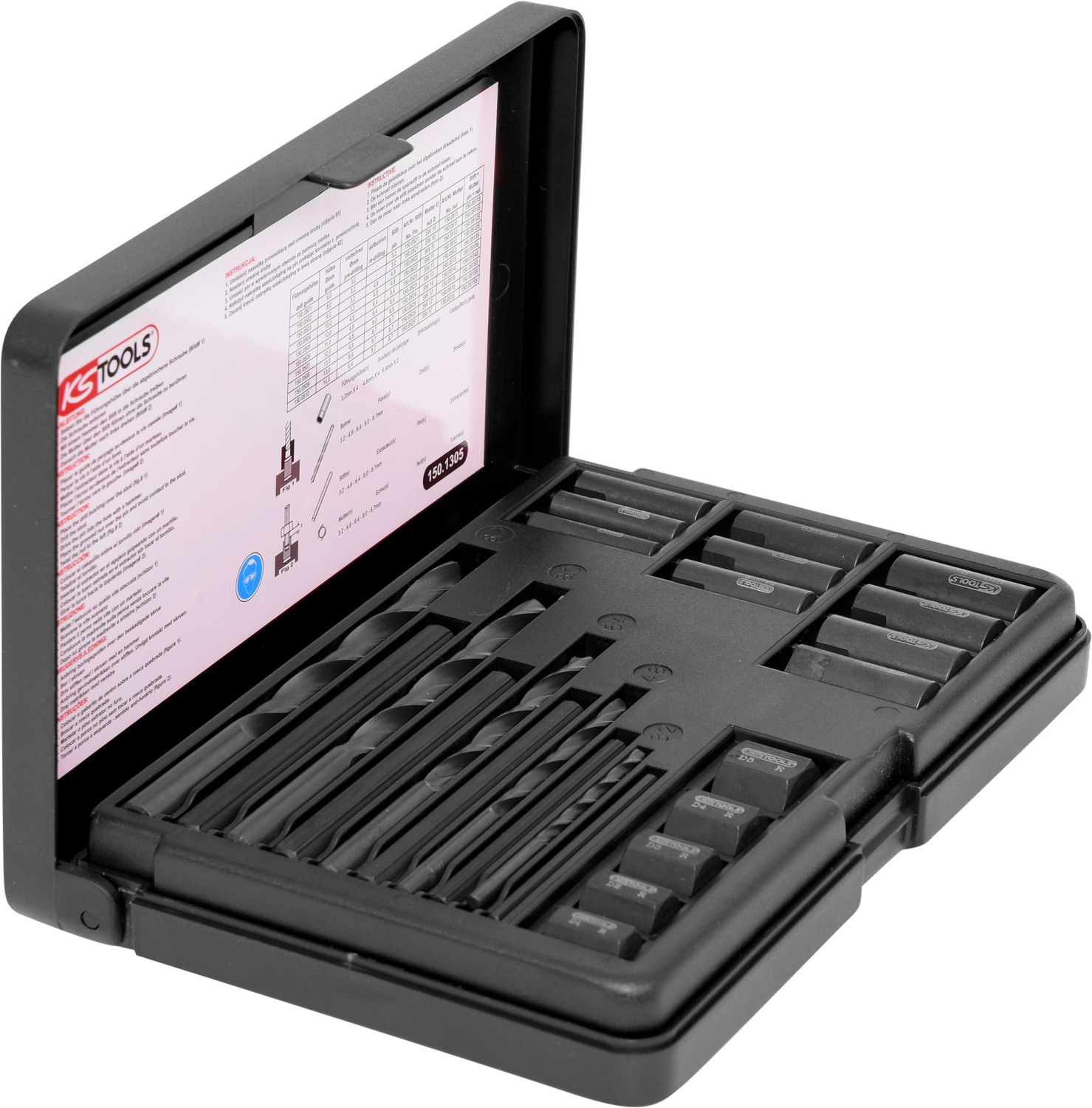 KS Tools Gewindeausdreh-Satz, 25-tlg
