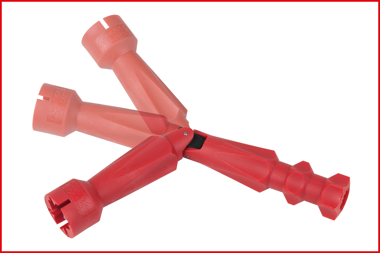 KS Tools WC-Sitz Montageschlüssel-Satz, 4-tlg