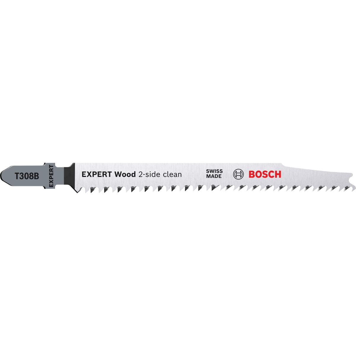 Bosch EXPERT ‘Wood 2-side clean’ T 308 B Stichsägeblatt