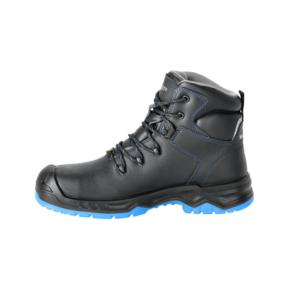 MASCOT Sicherheitsstiefel Schwarz/Kornblau S3
