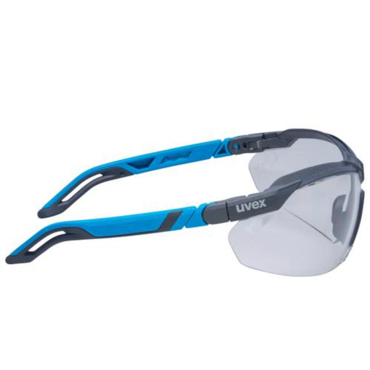 uvex Bügelbrille i-5 blau, anthrazit