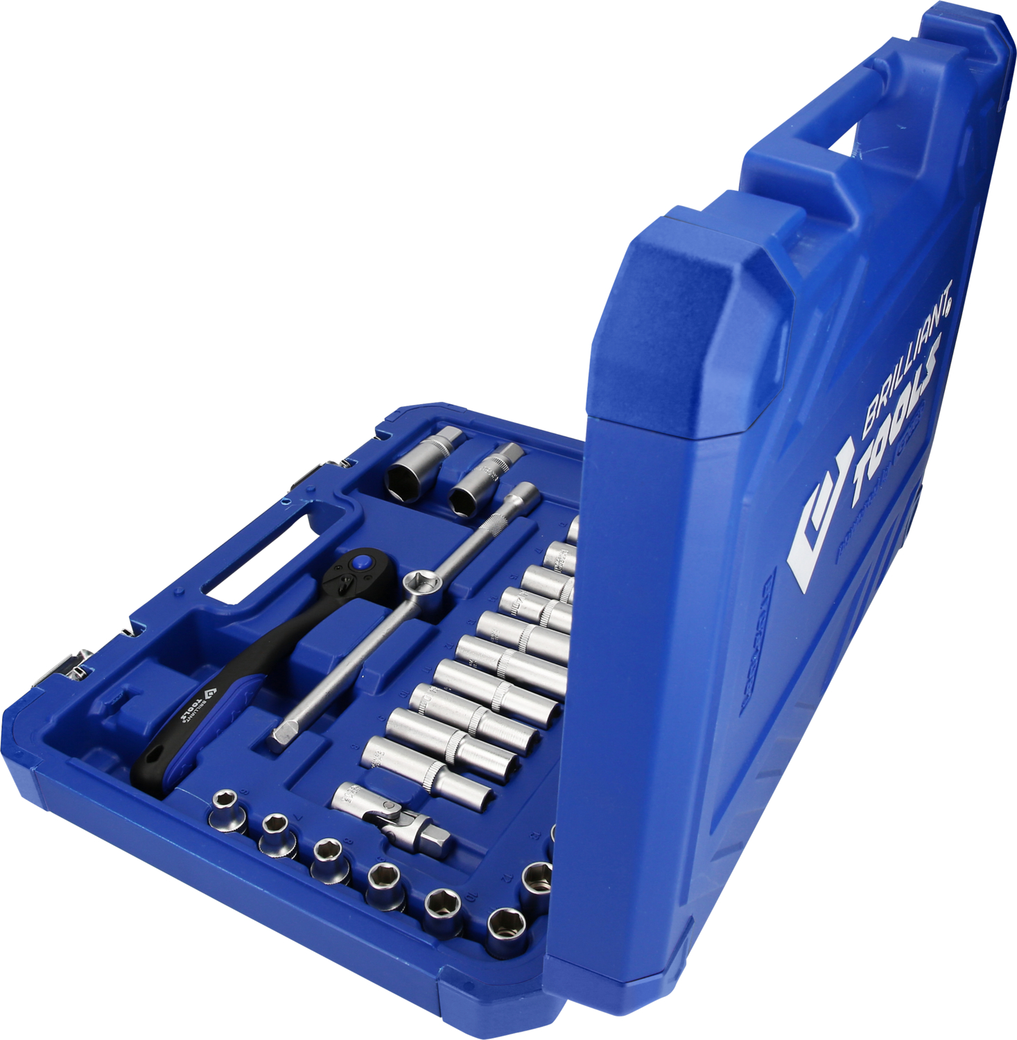 Brilliant Tools 3/8" Steckschlüssel-Satz, 61-tlg - BT021061